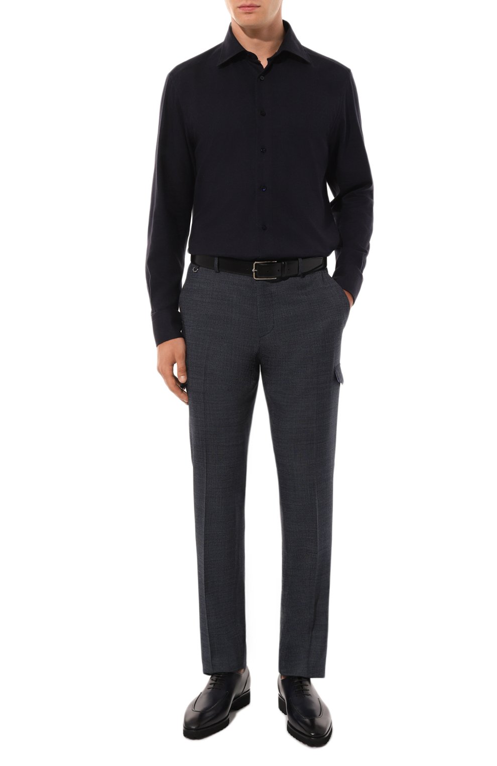 Шерстяные брюки-карго STEFANO RICCI, арт. M1T4300050/T052HA, фото 2