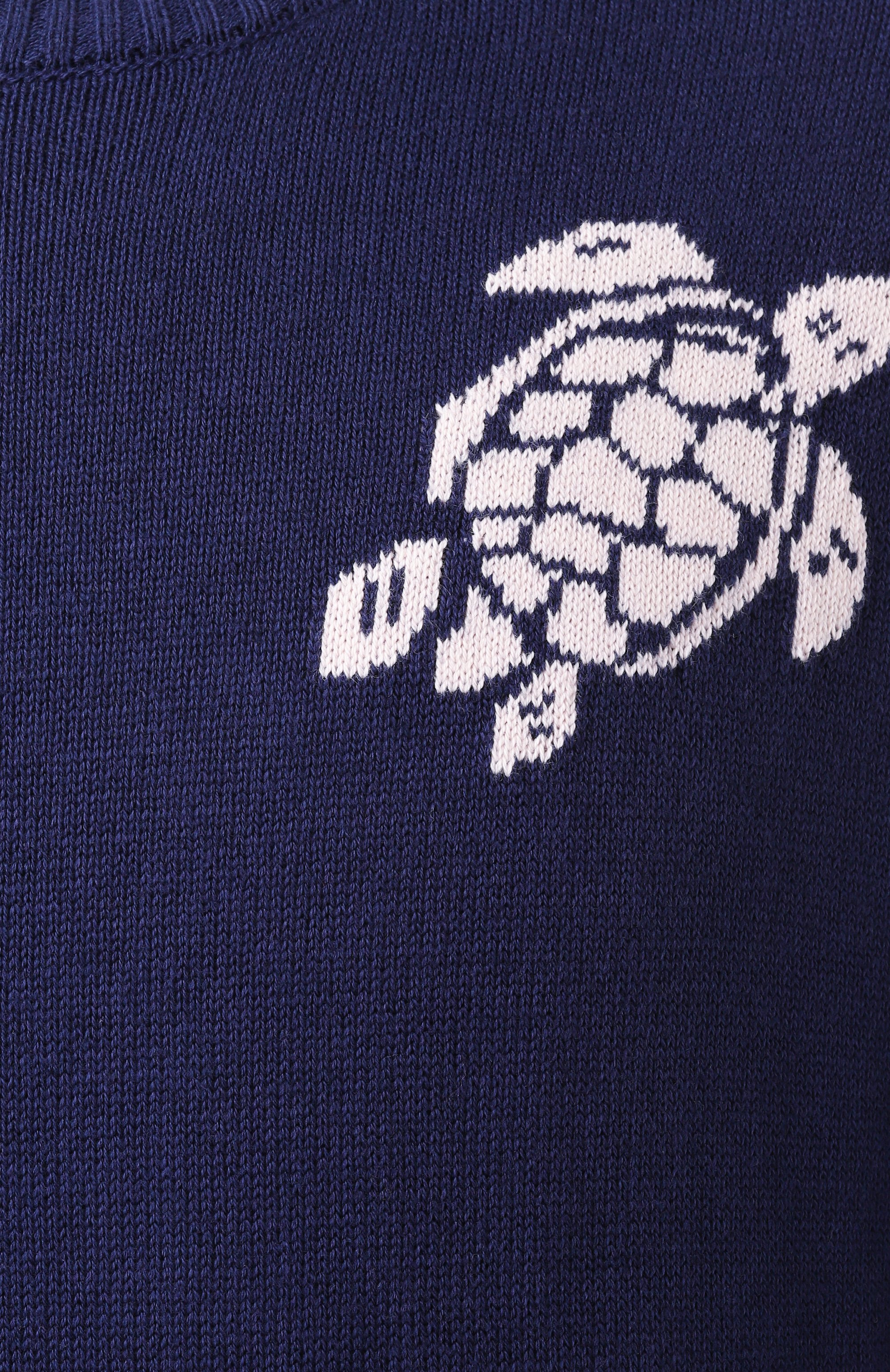 Хлопковый джемпер VILEBREQUIN, арт. VBMSW0091/03237, фото 6