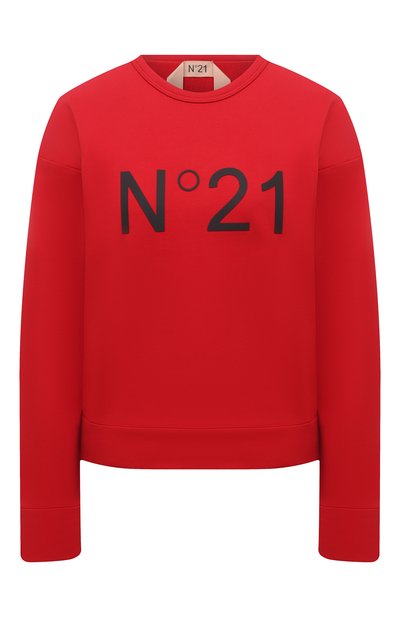 Хлопковый свитшот N21, арт. 21E N2M0/E041/6313, фото 1