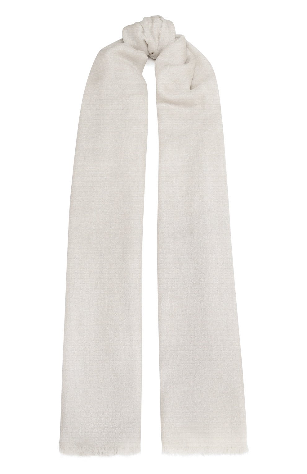 Кашемировый шарф MVST серого цвета по цене 57300 руб., арт. 7734M, фото 1 Кашемировый шарф MVST, арт. 7734M, фото 1