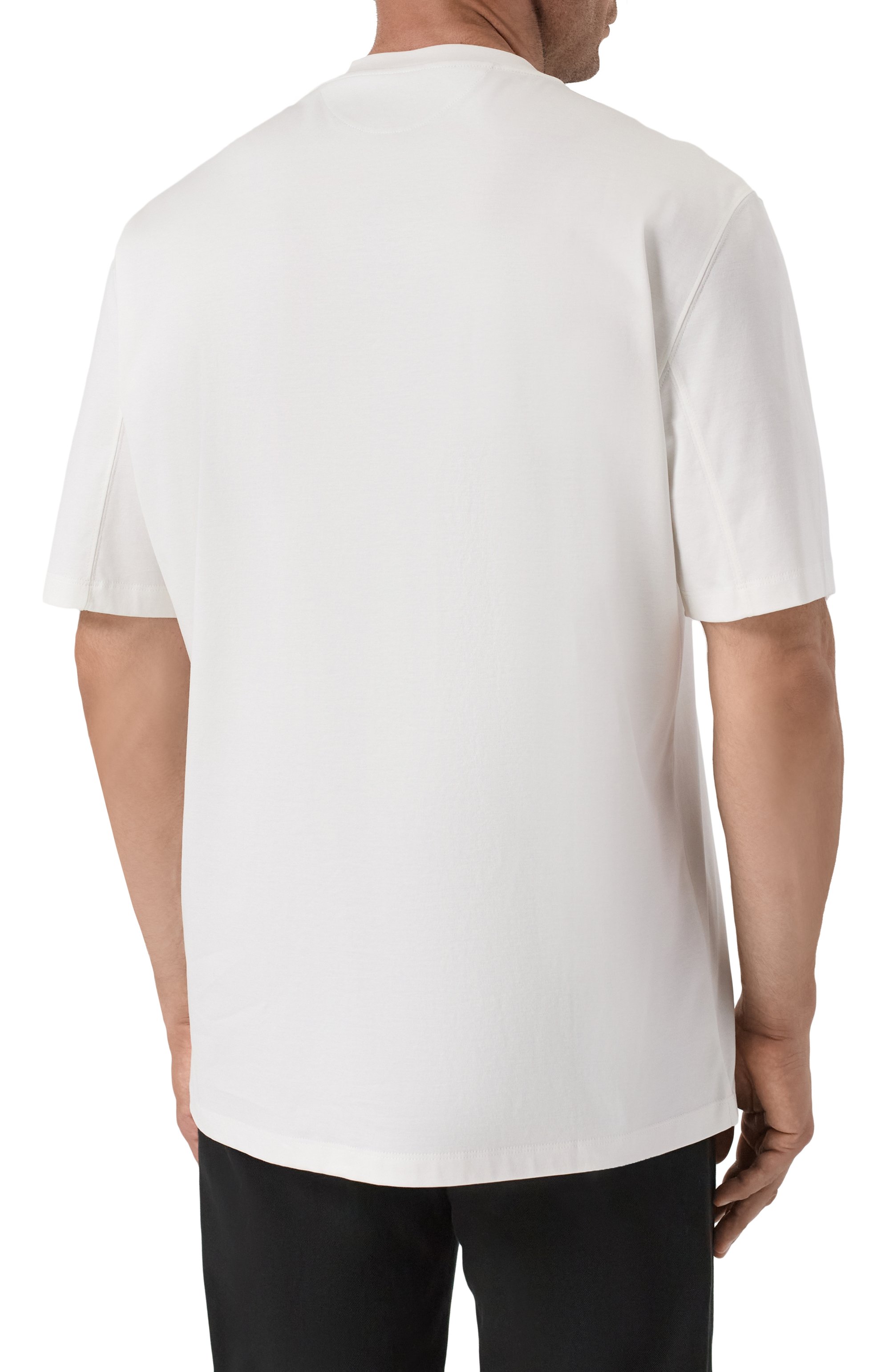 Хлопковая футболка BRUNELLO CUCINELLI, арт. M0B138440W, фото 4