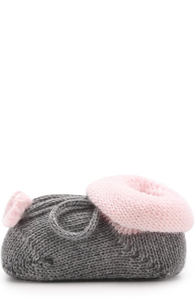 Вязаные носки с контрастной отделкой CATYA, арт. 721535, фото 2