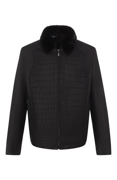 Куртка из кожи крокодила ZILLI, арт. MAQ-CARTE-D0630/1001/CNIL, фото 1