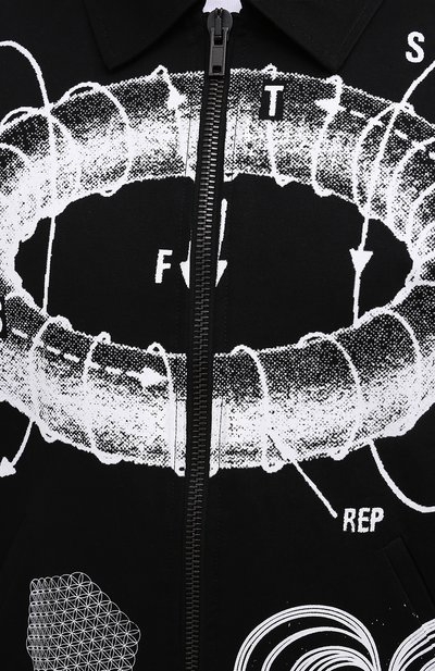 Хлопковая куртка MSFTSREP черного цвета по цене 39950 руб., арт. 31MSFH100S1/218763, фото 5 Хлопковая куртка MSFTSREP, арт. 31MSFH100S1/218763, фото 5