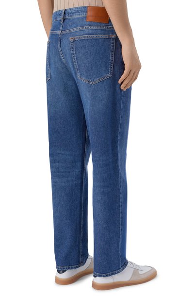 Джинсы ANDREA CAMPAGNA синего цвета по цене 39950 руб., арт. P-380 BLUE USED/CABRENT0 IRIS BLUE, фото 4 Джинсы ANDREA CAMPAGNA, арт. P-380 BLUE USED/CABRENT0 IRIS BLUE, фото 4