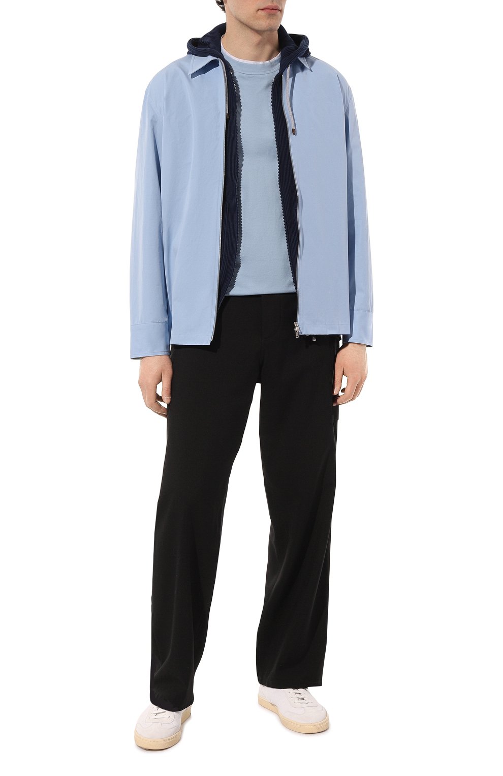 Хлопковая футболка BRUNELLO CUCINELLI, арт. M0B137427, фото 2