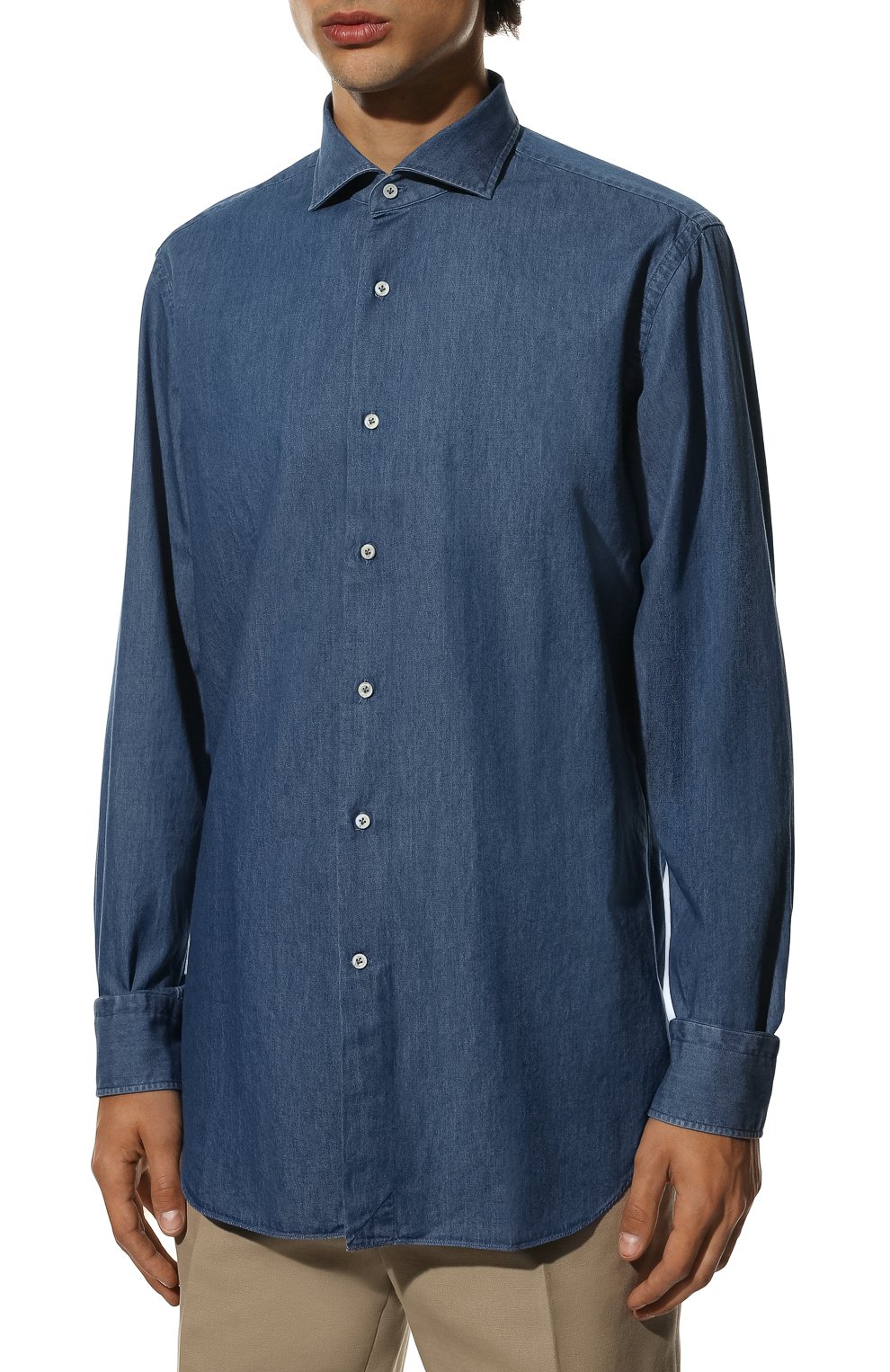 Хлопковая рубашка ALESSANDRO GHERARDI, арт. BP1L-3S-7T/10AT, фото 3