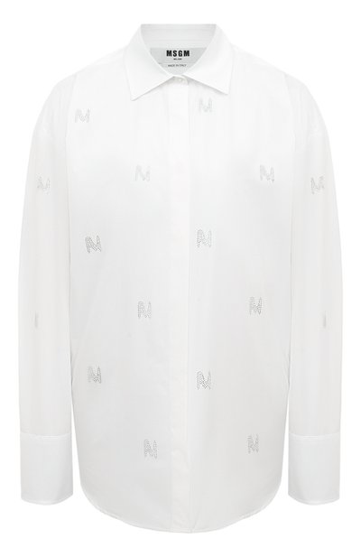 Женская хлопковая рубашка MSGM, арт. 3741MDE14X/247600
