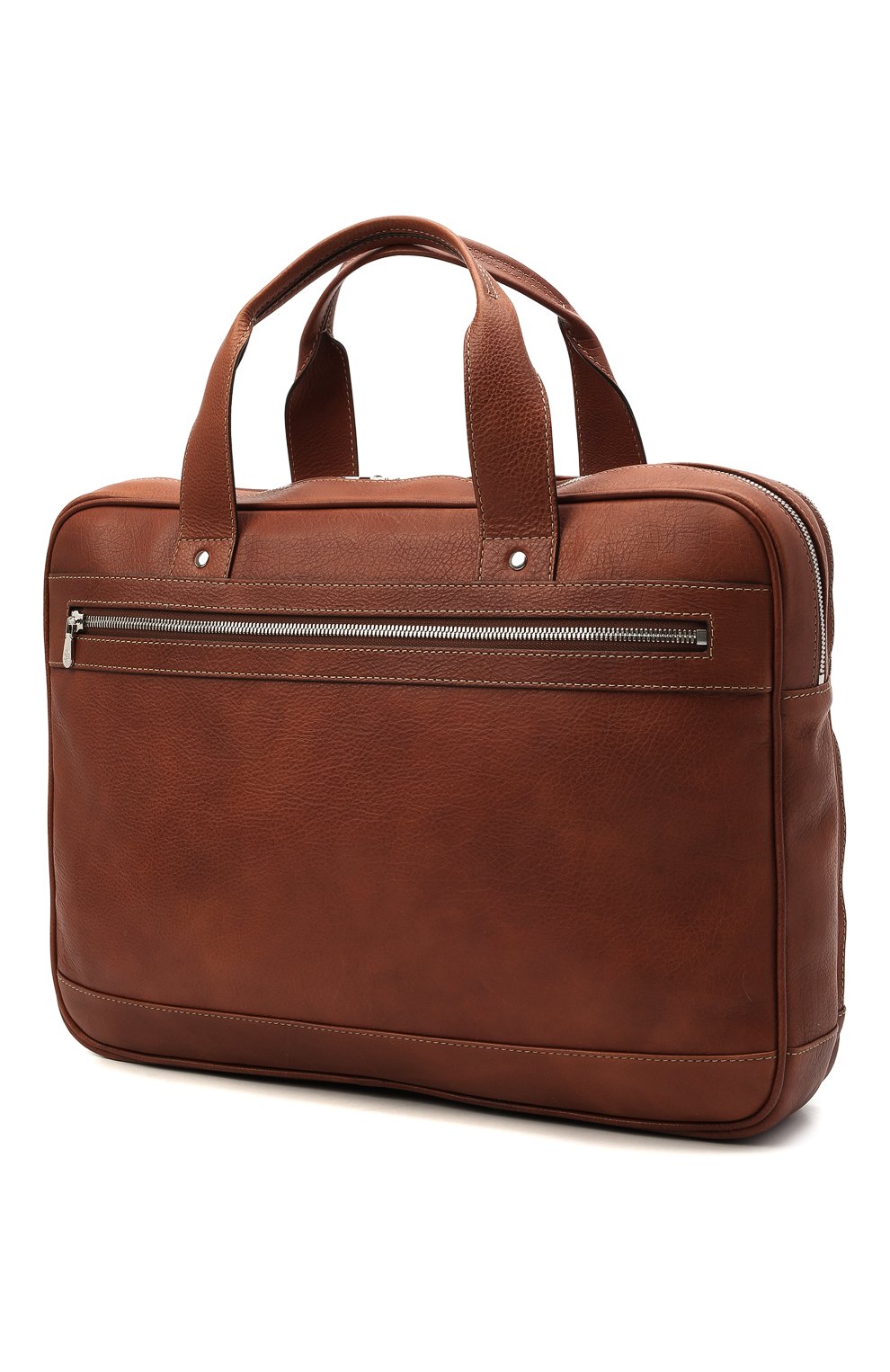 Кожаная сумка для ноутбука BRUNELLO CUCINELLI, арт. MBZIU391, фото 3