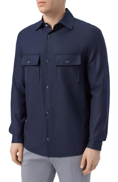 Шерстяная рубашка MARCO PESCAROLO, арт. NEXT/5318, фото 3