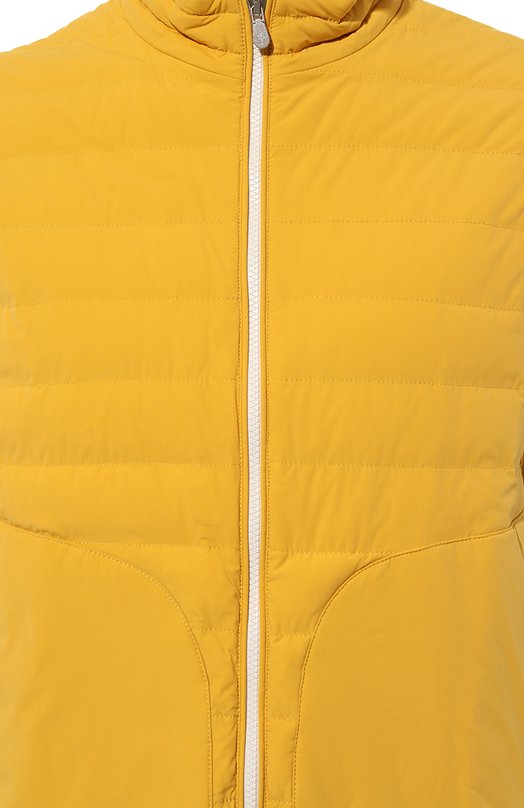 Пуховый жилет Brunello Cucinelli MM4031913 Жёлтый  MM4031913 Фото 5