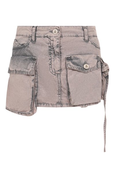 Женская джинсовая юбка-карго THE ATTICO, арт. 251WCR00136/DDC098AA