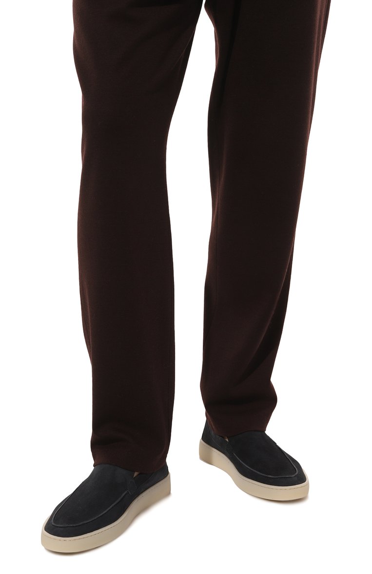 Замшевые слипоны ANDREA VENTURA FIRENZE, арт. ST.BART LS/CACHEMIRE, фото 3