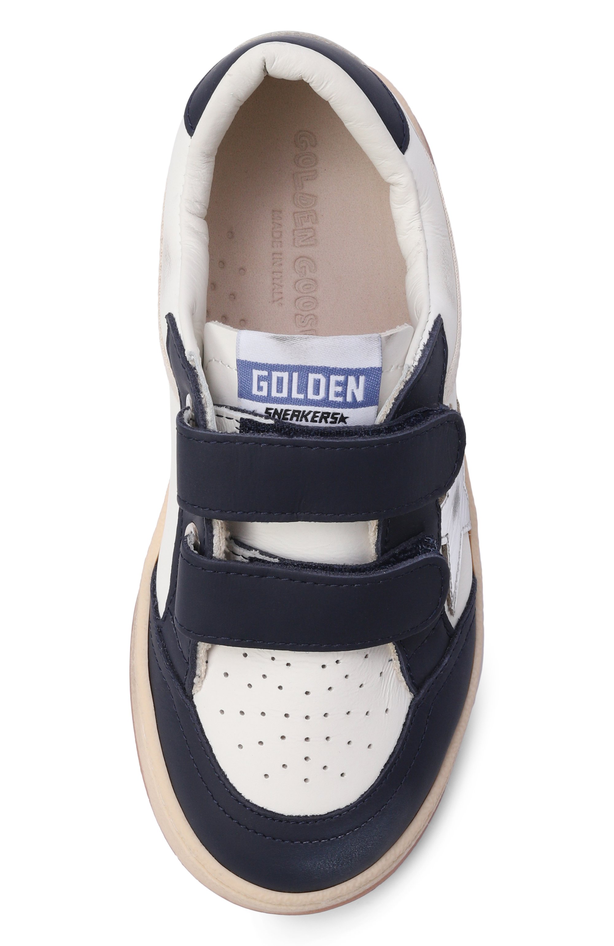 Кожаные кеды ball star GOLDEN GOOSE DELUXE BRAND, арт. GYF00501.F008656, фото 4