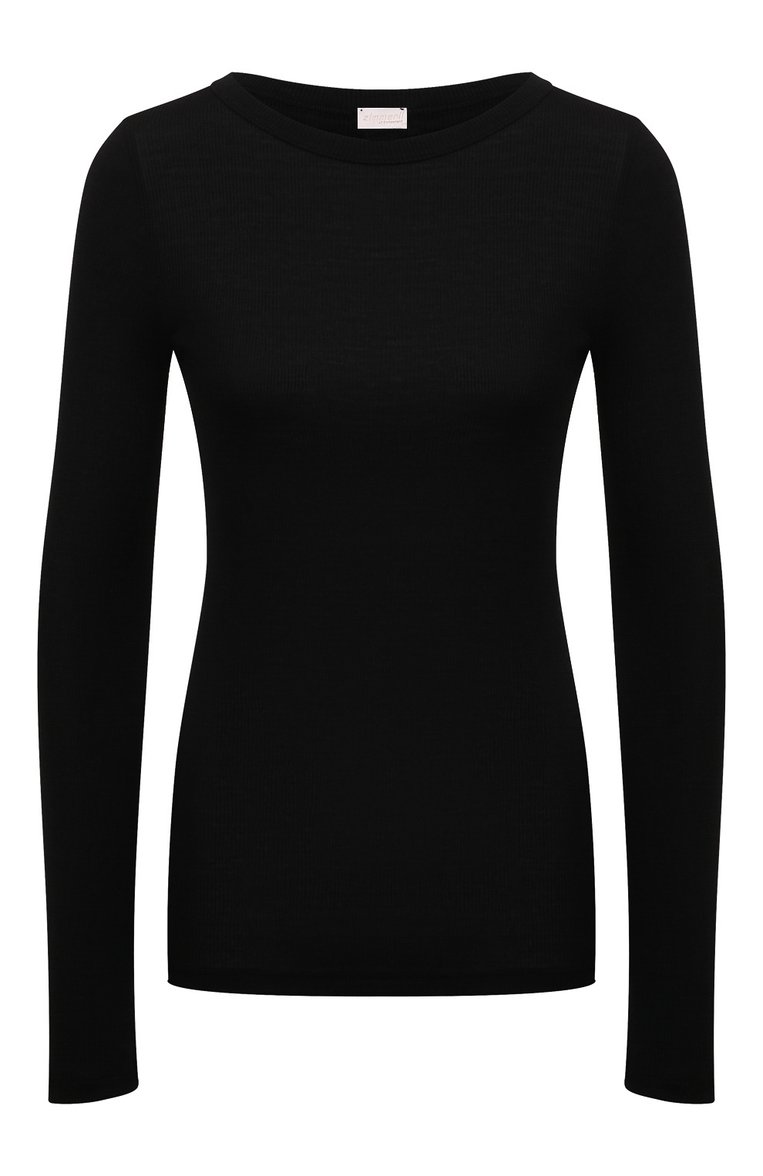 Лонгслив из шерсти и шелка ZIMMERLI, арт. 370-53020, фото 1