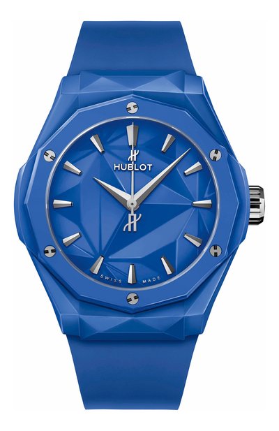 Мужские часы classic fusion orlinski blue ceramic HUBLOT, арт. 550.ES.5100.RX.ORL21