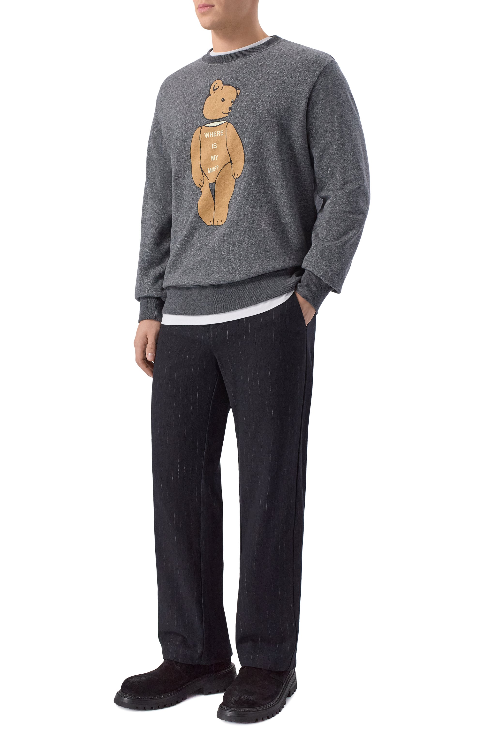 Хлопковый джемпер UNDERCOVER, арт. UC1F4891-2, фото 2