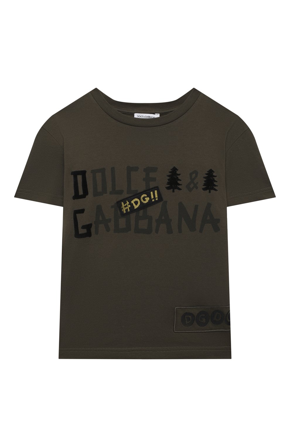 Хлопковая футболка DOLCE & GABBANA, арт. L4JTBL/G7X0E/2-6, фото 1