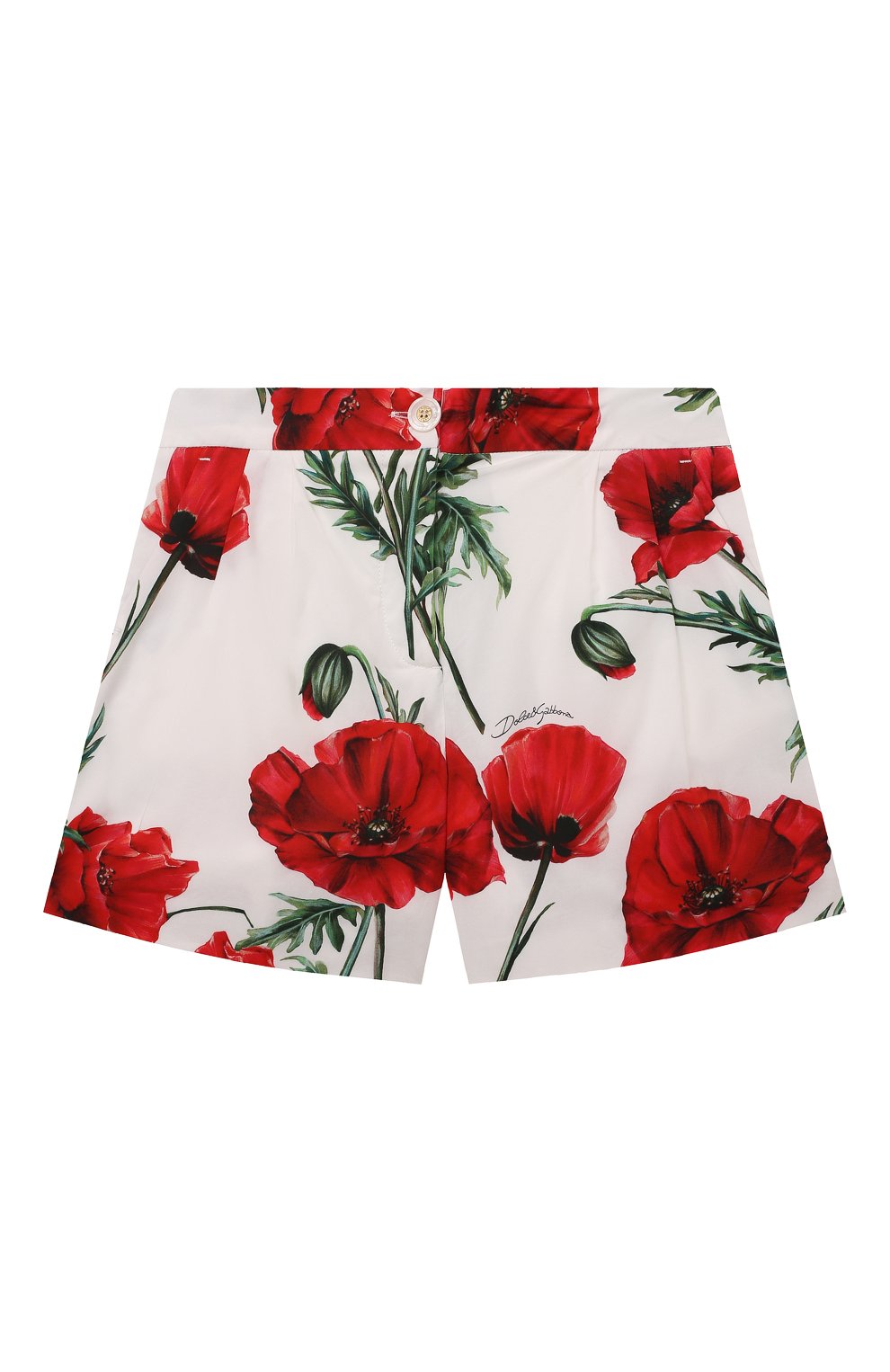 Хлопковые шорты DOLCE & GABBANA, арт. L53Q07/HS501/8-14, фото 1