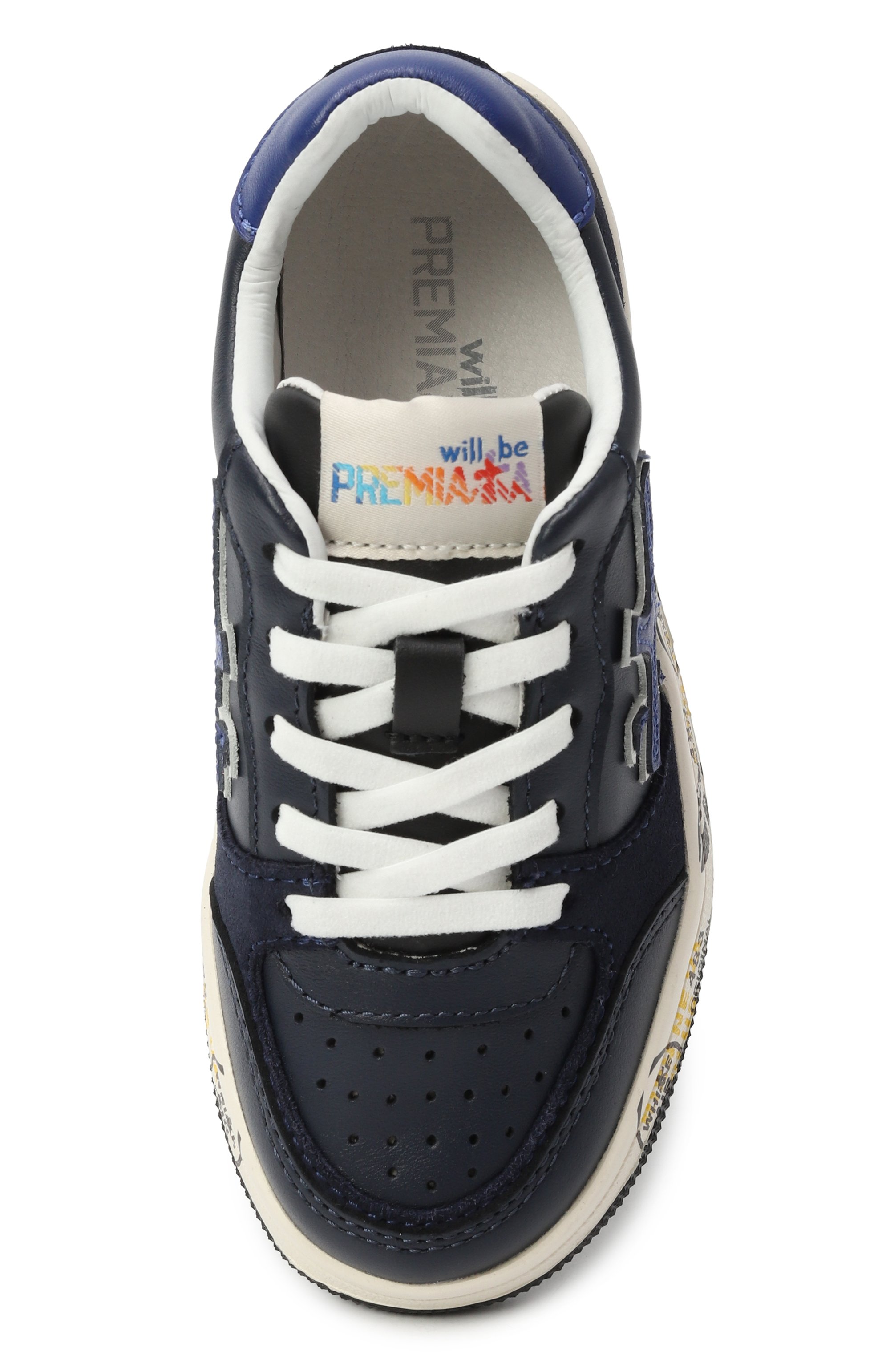 Кожаные кеды marc PREMIATA WILL BE, арт. 32289464/MARC/27-35, фото 4