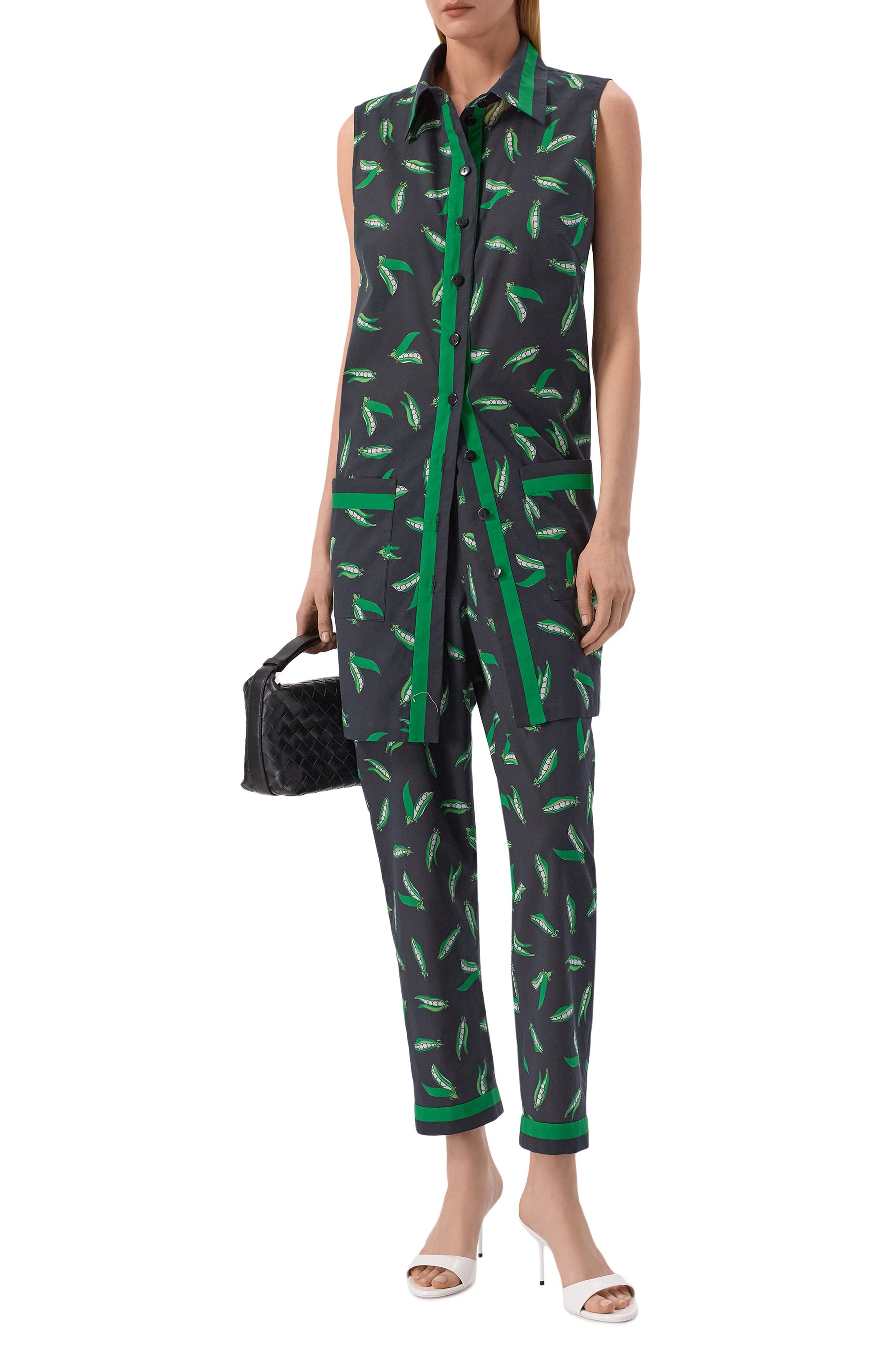 Хлопковые брюки YANINA, арт. T-3156D, фото 2