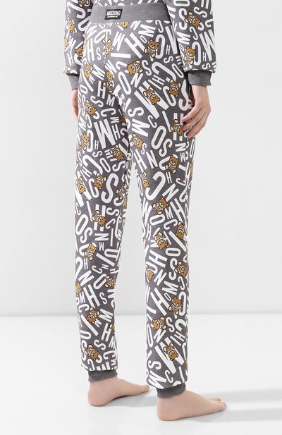 Хлопковые джоггеры MOSCHINO, арт. A4314/9005, фото 4
