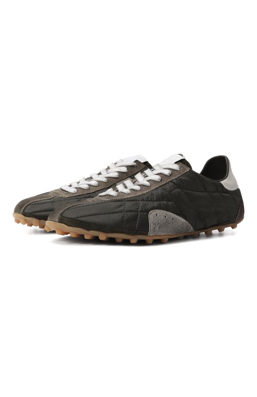 Текстильные кроссовки Sprinters Maison Margiela S57WS0514/P7415 Хаки S57WS0514/P7415
