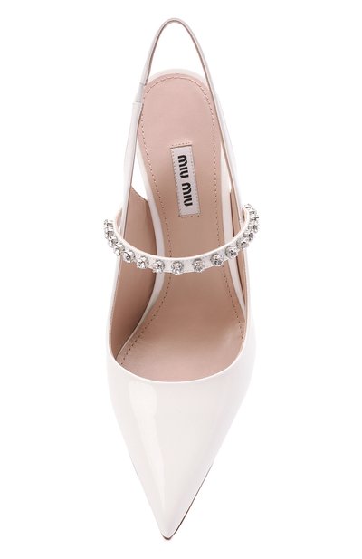 Кожаные туфли MIU MIU, арт. 5I006C/JHR, фото 5