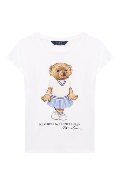 Хлопковая футболка POLO RALPH LAUREN, арт. 313743484, фото 1