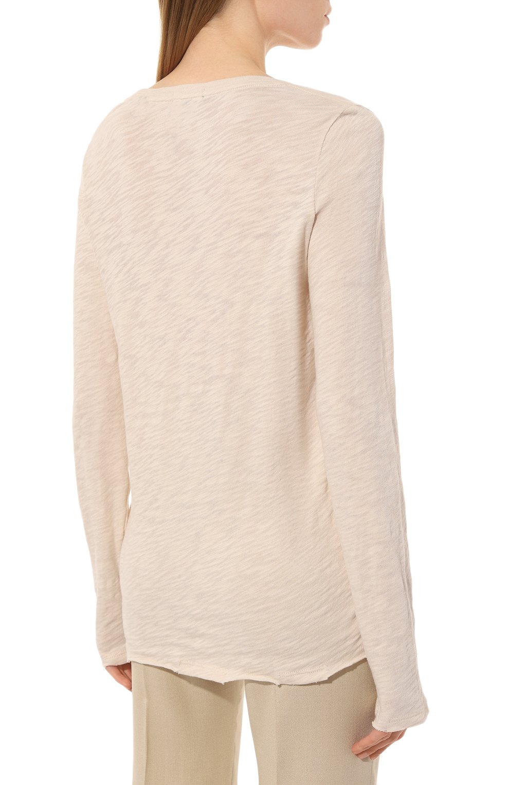 Хлопковый лонгслив ATM ANTHONY THOMAS MELILLO, арт. AW1047-FK, фото 4