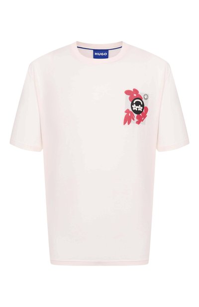 Мужская хлопковая футболка HUGO BLUE, арт. 50533387