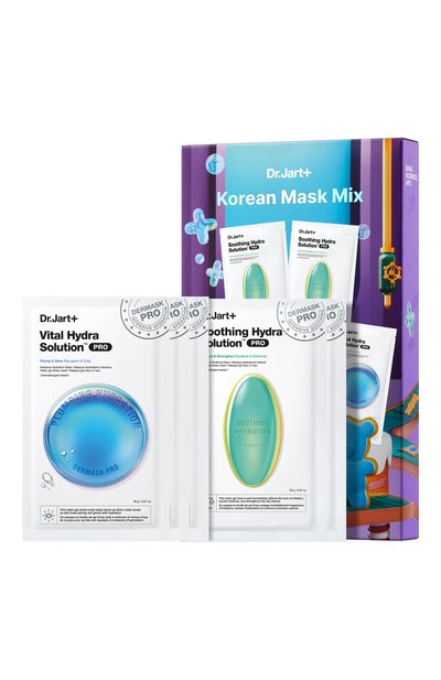 Мужского набор корейских масок для лица korean mask mix (5x26g) DR.JART+, арт. 1210001221635