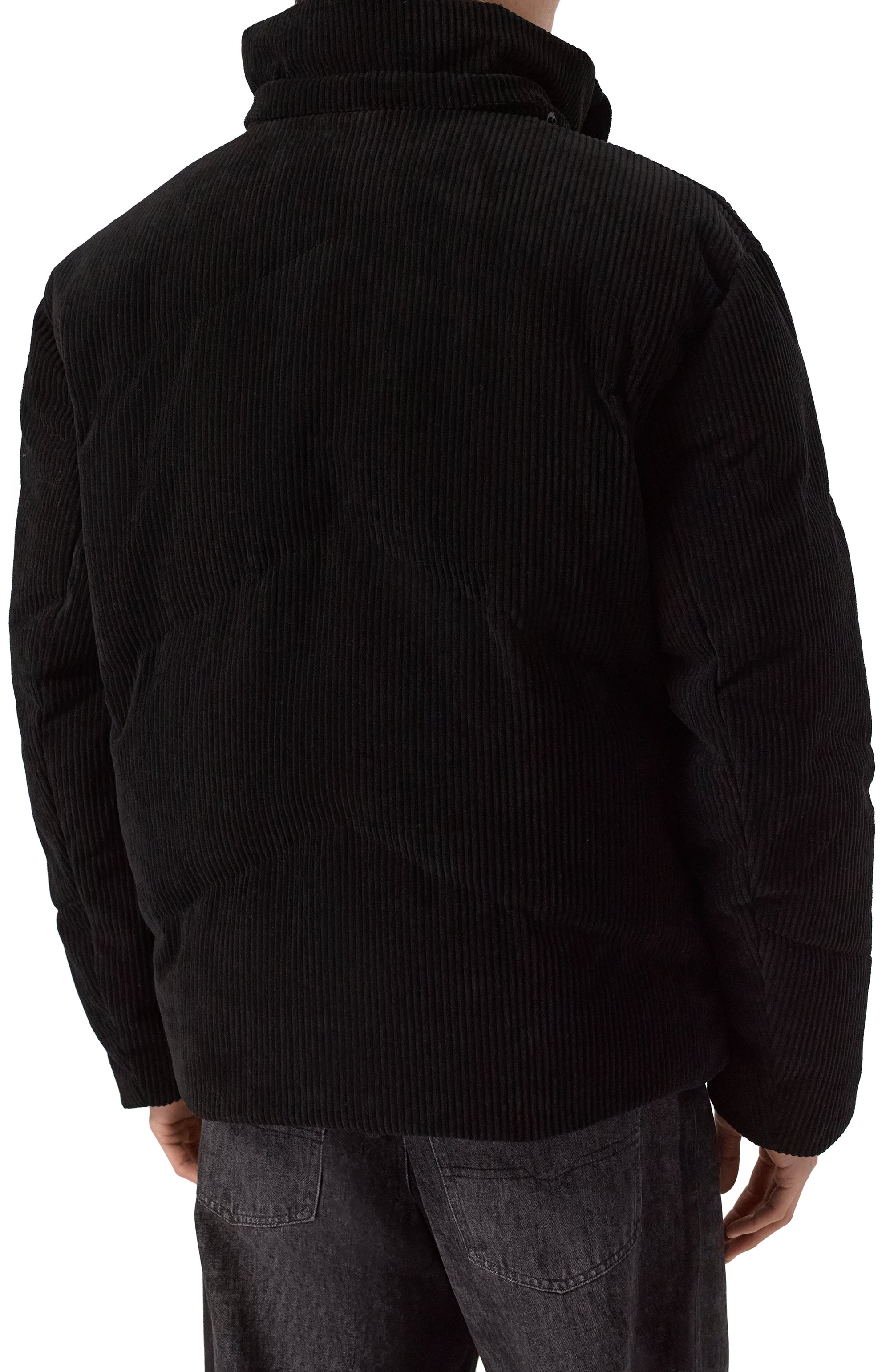 Вельветовый пуховик EA7, арт. 7M000446/AF14636, фото 4