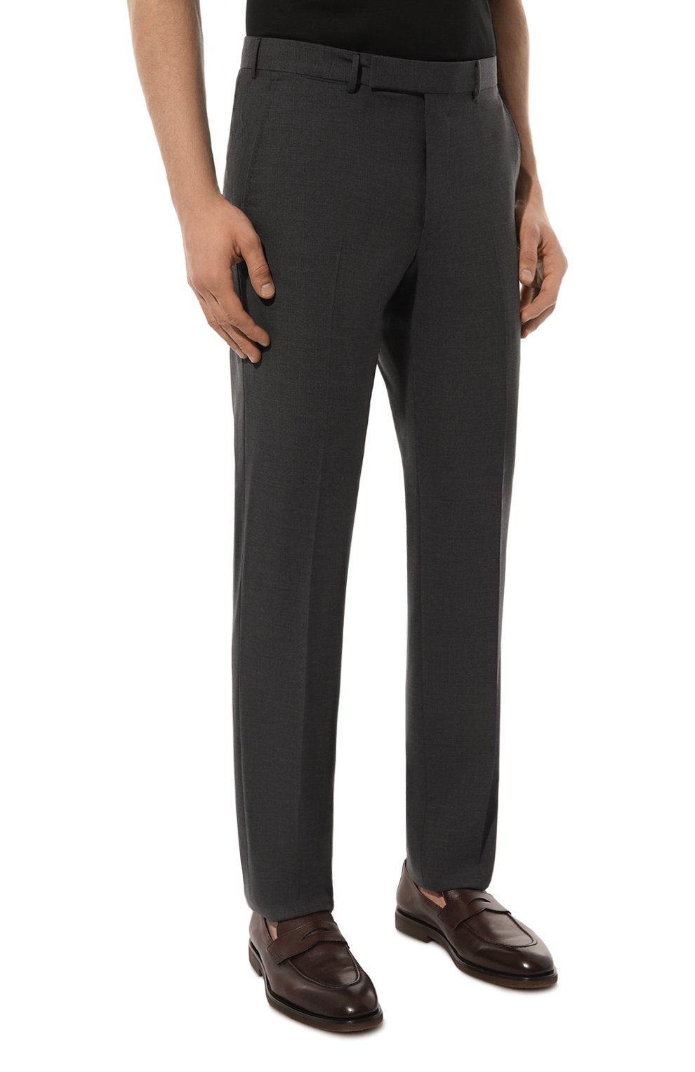 Шерстяные брюки ZEGNA, арт. C27F01/75TB12, фото 3