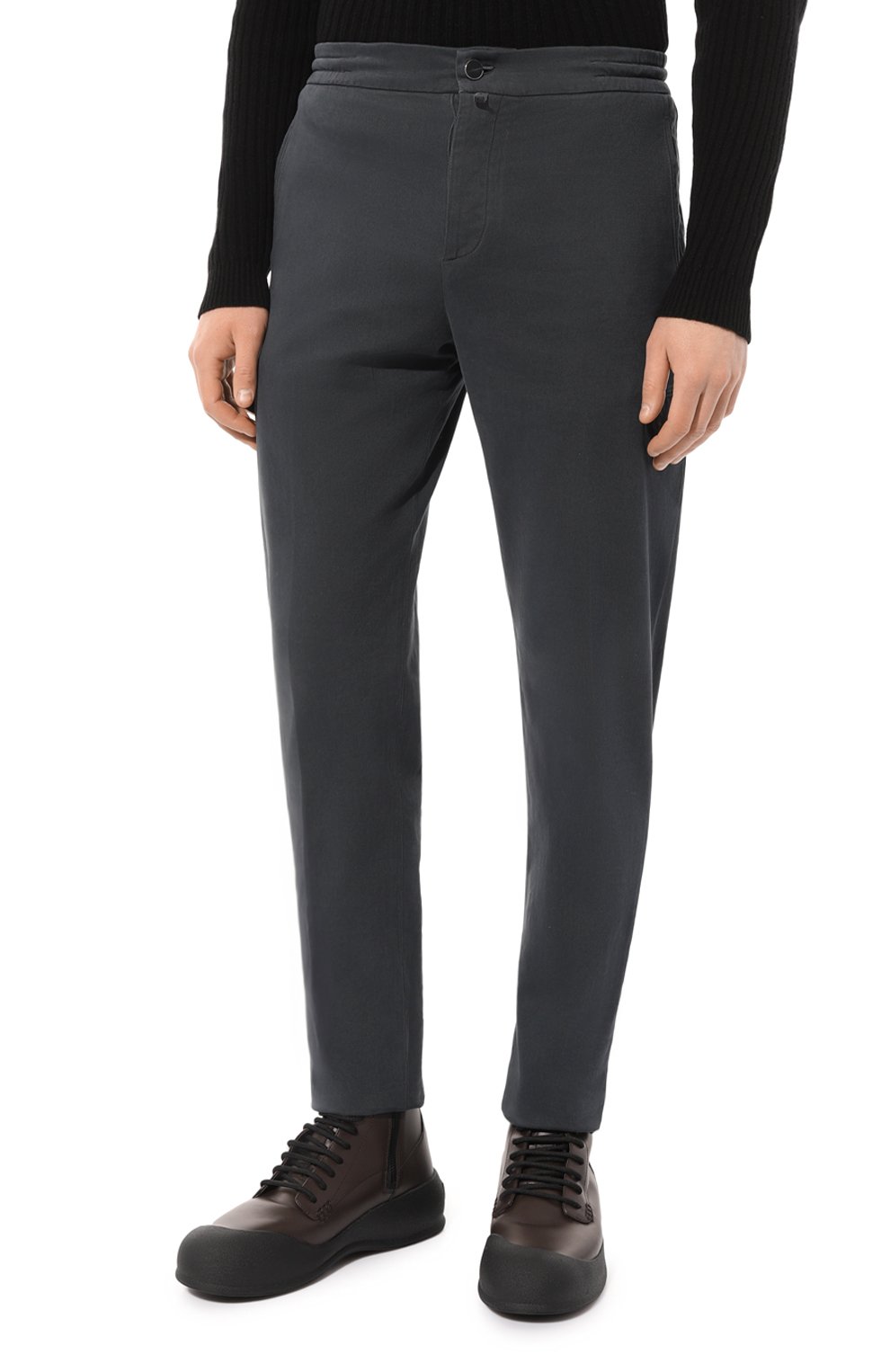 Хлопковые брюки-карго KITON, арт. UPLACTJ0200C, фото 3