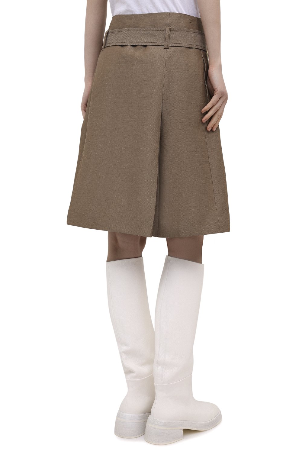 Юбка из шерсти и льна LANVIN, арт. RW-ST411U-4797-P21, фото 4