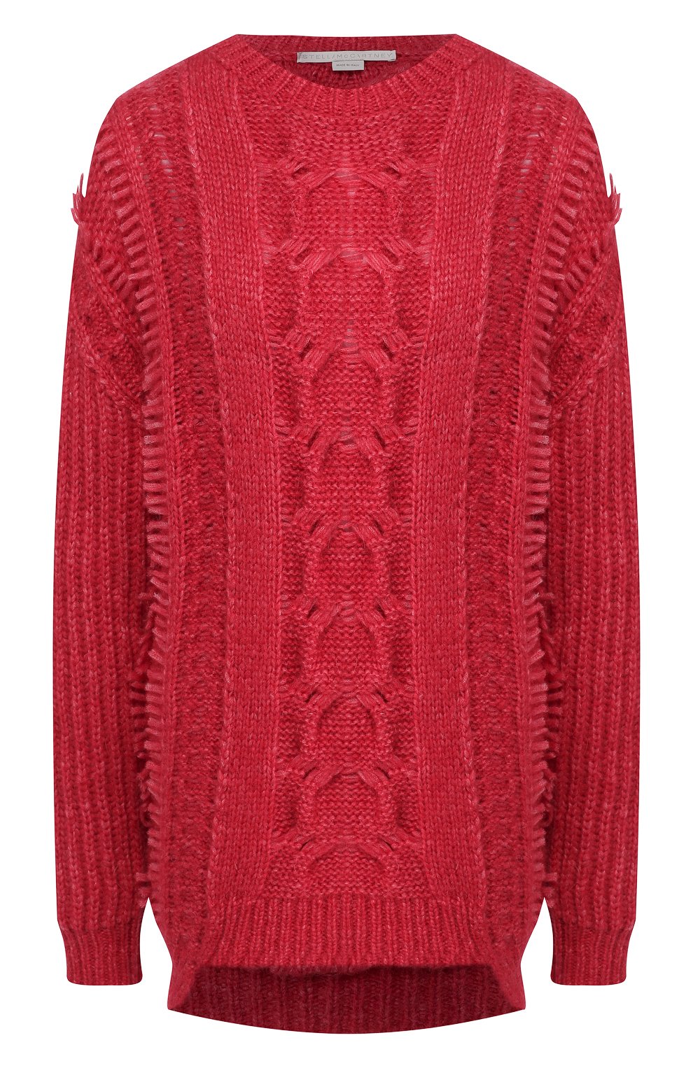 Шерстяной свитер STELLA MCCARTNEY розового цвета по цене 58450 руб., арт. 592497/S2125, фото 1 Шерстяной свитер STELLA MCCARTNEY, арт. 592497/S2125, фото 1