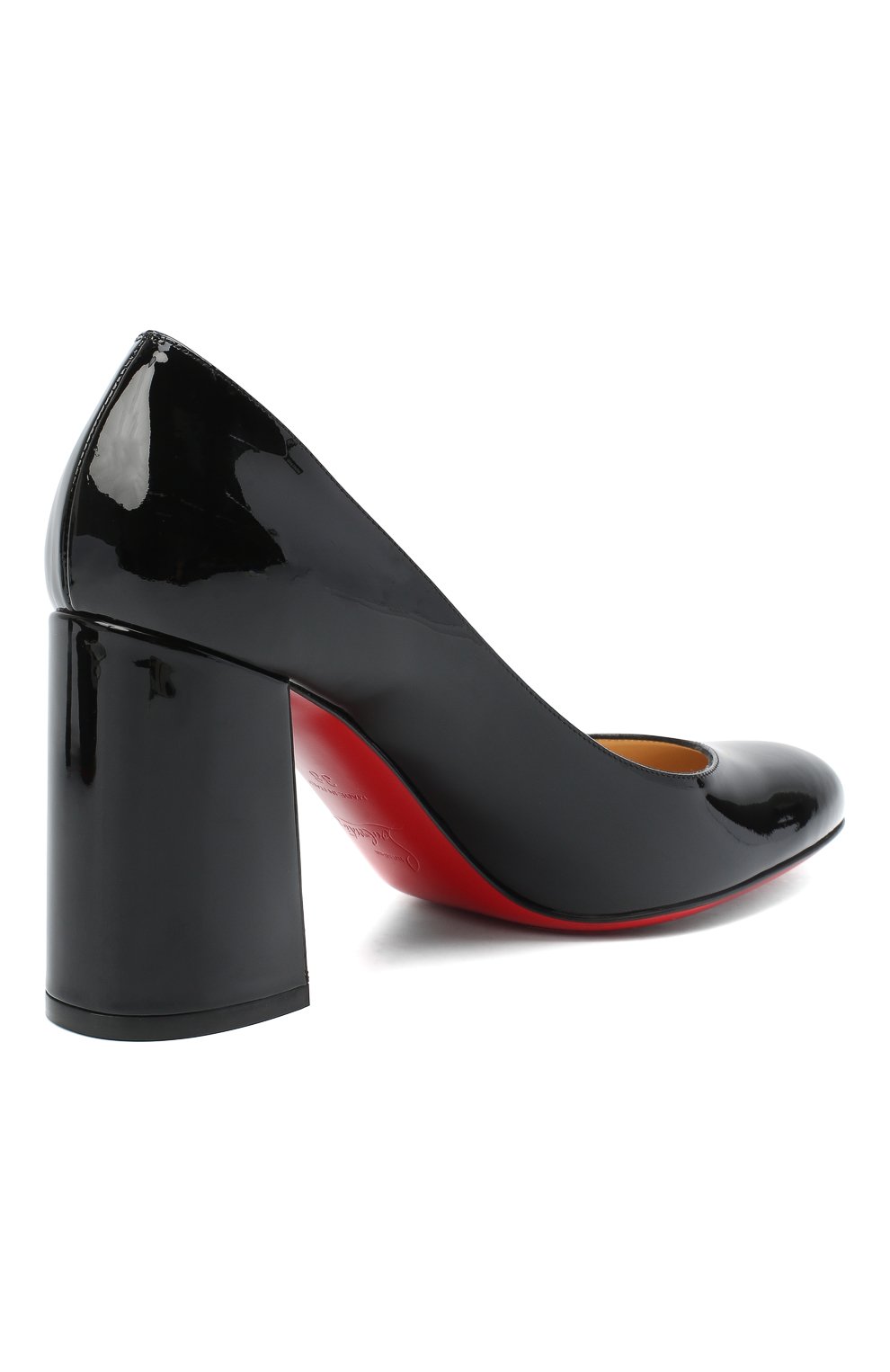 Кожаные туфли baobab 85 CHRISTIAN LOUBOUTIN, арт. baobab 85 patent, фото 4