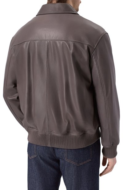 Кожаный бомбер MVST, арт. 54205/48-56, фото 4