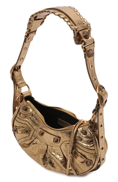 Сумка cagole xs BALENCIAGA золотого цвета по цене 169000 руб., арт. 671309/0GT3M, фото 4 Сумка cagole xs BALENCIAGA, арт. 671309/0GT3M, фото 4