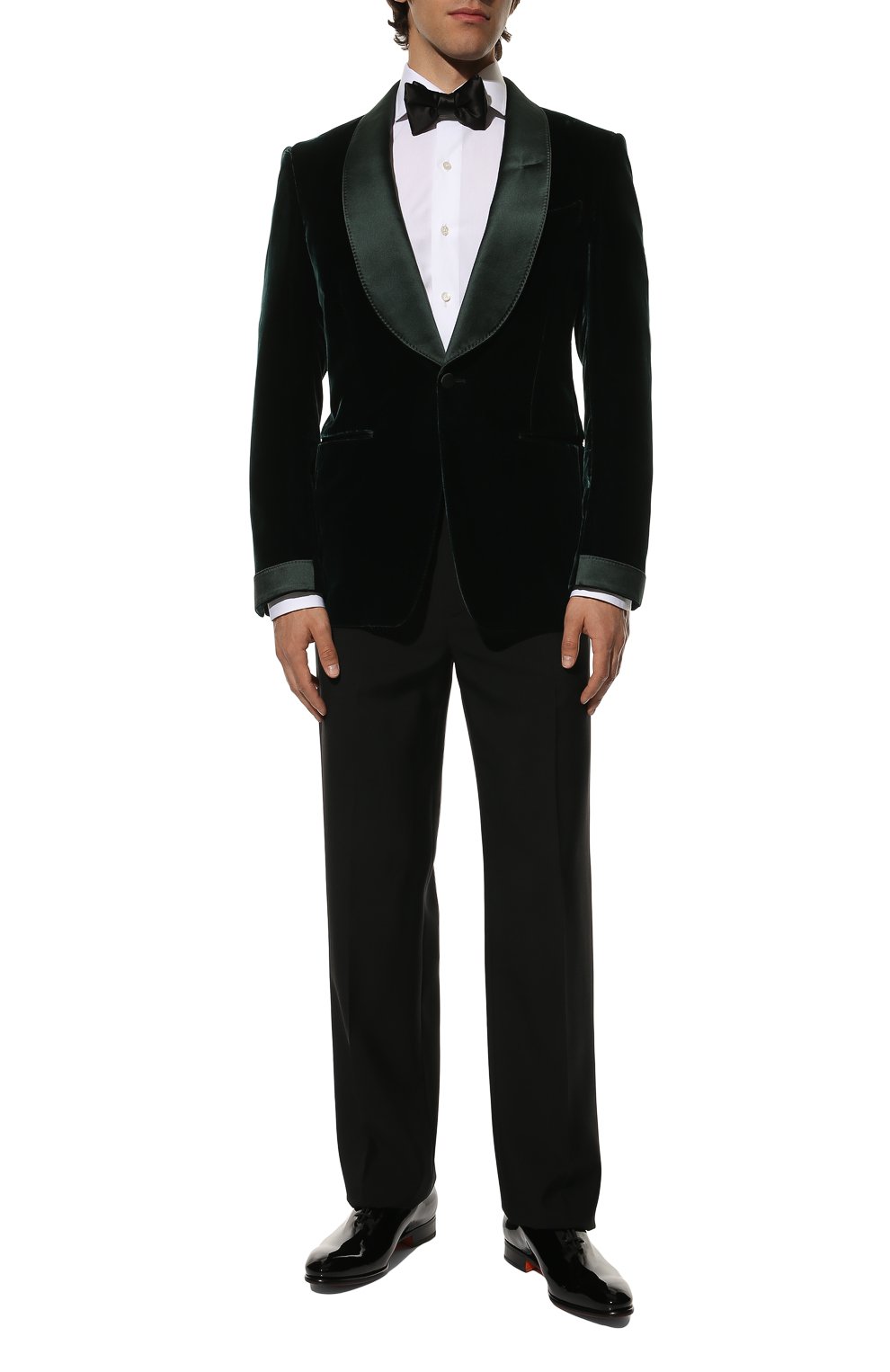 Кожаные оксфорды carter SANTONI, арт. MCCG16229BC3JVERN01, фото 2