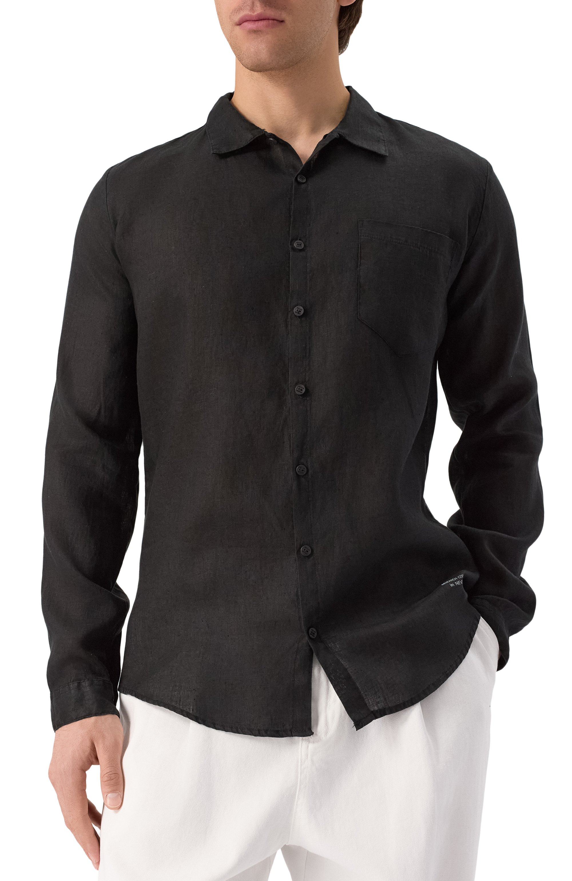 Льняная рубашка NEVER ENOUGH, арт. MSL024, фото 3