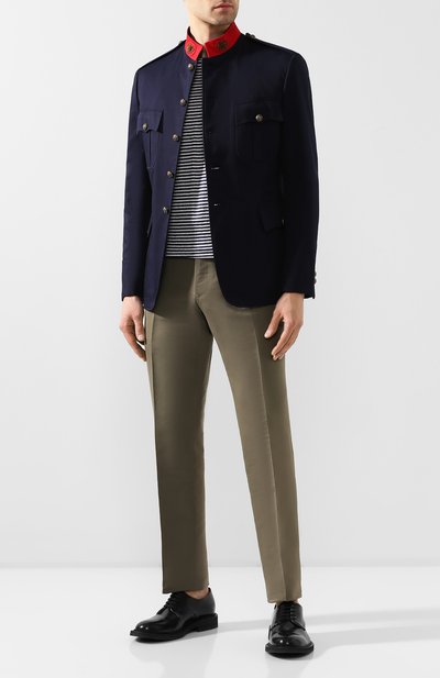 Хлопковый пиджак RALPH LAUREN, арт. 798798025, фото 2