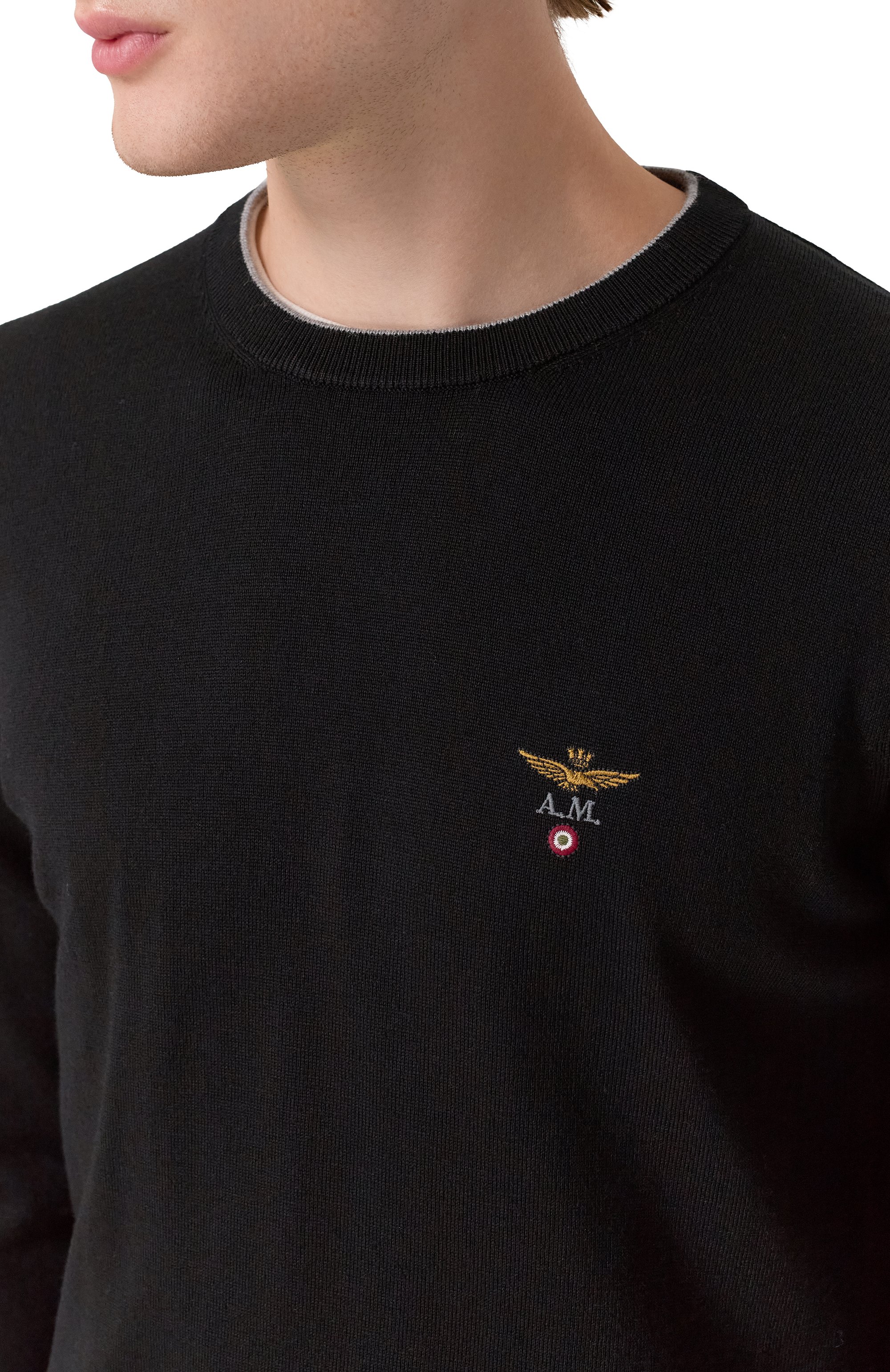 Шерстяной джемпер AERONAUTICA MILITARE, арт. MA1567UL00415, фото 5