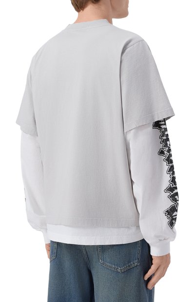 Хлопковый лонгслив BALENCIAGA, арт. 871497/TUVD5, фото 4