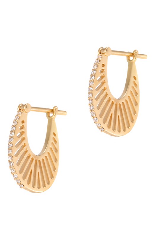 Серьги L'Atelier Nawbar E4YG2 Бесцветный E4YG2