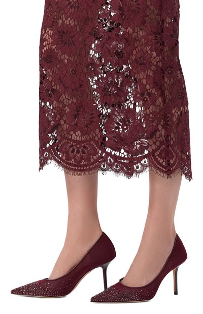 Комбинированные туфли love 85 JIMMY CHOO, арт. L0VE85NYT, фото 2