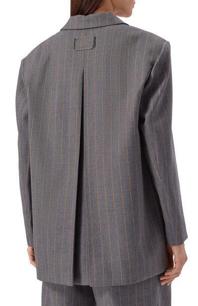 Жакет из шерсти и вискозы GANNI, арт. A1020040, фото 4