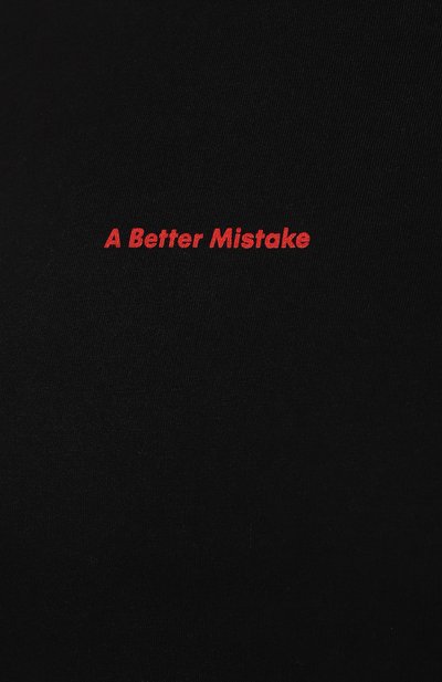 Хлопковая футболка A BETTER MISTAKE, арт. 04D10TS007W JS031PD, фото 5