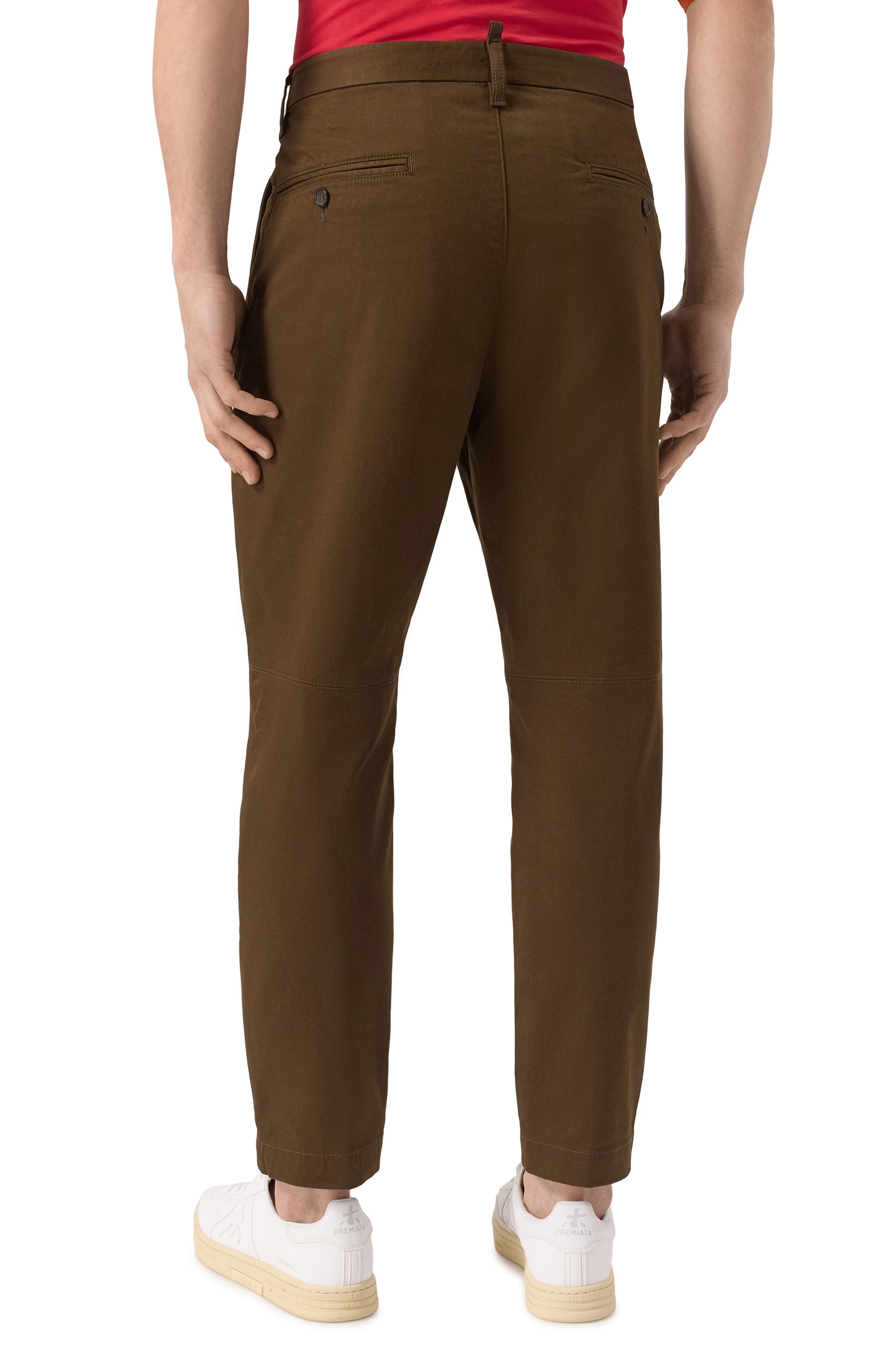 Хлопковые брюки DSQUARED2, арт. S74KB0996/S39021, фото 4